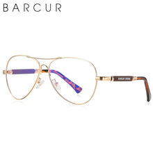 Carica l&#39;immagine nel visualizzatore di Gallery, Occhiali da sole originali da uomo BARCUR polarizzati anti luce blu proteggono occhiali da sole da uomo da donna occhiali da pilota UV400