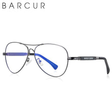 Carica l&#39;immagine nel visualizzatore di Gallery, Occhiali da sole originali da uomo BARCUR polarizzati anti luce blu proteggono occhiali da sole da uomo da donna occhiali da pilota UV400