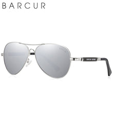 Load image into Gallery viewer, BARCUR Original Men Sunglasses Polarized Anti Blue Light Protect Men&#39;s Sun Glasses Women Pilot UV400 Eyewear