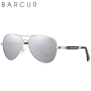 Occhiali da sole originali da uomo BARCUR polarizzati anti luce blu proteggono occhiali da sole da uomo da donna occhiali da pilota UV400