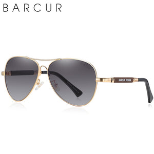 Occhiali da sole originali da uomo BARCUR polarizzati anti luce blu proteggono occhiali da sole da uomo da donna occhiali da pilota UV400