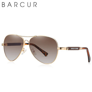 Occhiali da sole originali da uomo BARCUR polarizzati anti luce blu proteggono occhiali da sole da uomo da donna occhiali da pilota UV400