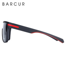 Load image into Gallery viewer, BARCUR Oversized Polarized Sunglasses Men Square Sun glasses Driving Googles gafas oculos de sol