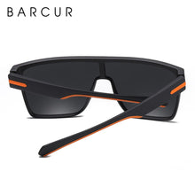Load image into Gallery viewer, BARCUR Oversized Polarized Sunglasses Men Square Sun glasses Driving Googles gafas oculos de sol