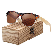 Load image into Gallery viewer, BARCUR Polarized Bamboo Sunglasses 2023 Wooden Sunglasses Men Women UV400 Protection gafas de sol