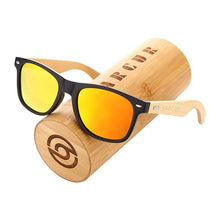 Load image into Gallery viewer, BARCUR Polarized Bamboo Sunglasses Men Wooden Sun Glasses Women Brand Original Wood UV400 Oculos De Sol Masculino