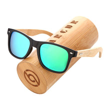Load image into Gallery viewer, BARCUR Polarized Bamboo Sunglasses Men Wooden Sun Glasses Women Brand Original Wood UV400 Oculos De Sol Masculino