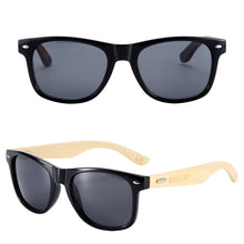 Load image into Gallery viewer, BARCUR Polarized Bamboo Sunglasses Men Wooden Sun Glasses Women Brand Original Wood UV400 Oculos De Sol Masculino