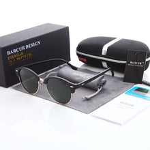 Load image into Gallery viewer, BARCUR Retro Round Sunglasses Men  Brand Eyewear Leopard Sun Glasses For Women UV400