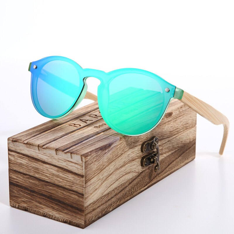 BARCUR Rimless Sun Glasses Men UV400 Retro Sunglasses Women Designer Wood Glasses oculos de sol