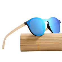 Load image into Gallery viewer, BARCUR Rimless Sun Glasses Men UV400 Retro Sunglasses Women Designer Wood Glasses oculos de sol