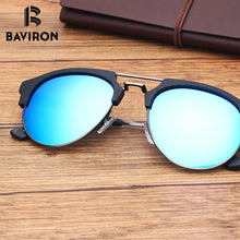 Load image into Gallery viewer, BAVIRON Similar Wooden Sunglasses Unisex Retro Trend Sun Glasses Acetate Anti-UV400  Polarized Sunglasses Eyewear 15144