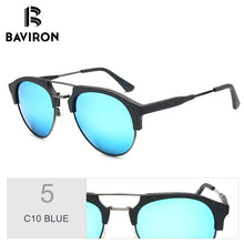 Load image into Gallery viewer, BAVIRON Similar Wooden Sunglasses Unisex Retro Trend Sun Glasses Acetate Anti-UV400  Polarized Sunglasses Eyewear 15144