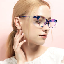 Load image into Gallery viewer, BCLEAR 2023 TR90 Cat Eye Optical Frame Women Style Female Beautiful Eyeglasses Frame Popular Lady Spectacle Eyewear
