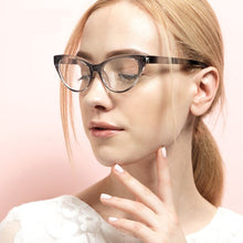 Load image into Gallery viewer, BCLEAR 2023 TR90 Cat Eye Optical Frame Women Style Female Beautiful Eyeglasses Frame Popular Lady Spectacle Eyewear