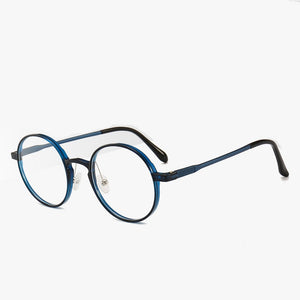 BCLEAR 2022   Plastic Steel Classic Vintage Glasses Frame Students Light Retro Flat Round Optical Eyeglasses Frames