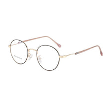 Load image into Gallery viewer, BCLEAR 2023 Man Woman Retro Large Round Glasses Metal Alloy Eyeglass Frame Black Silver Gold Spectacles Eyeglasses Optical