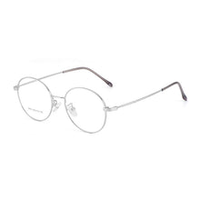 Load image into Gallery viewer, BCLEAR 2023 Retro Man Woman Round Glasses Metal Alloy Eyeglass Frame Black Silver Gold Spectacles Eyeglasses
