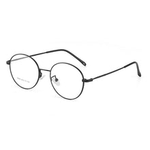 Load image into Gallery viewer, BCLEAR 2023 Retro Man Woman Round Glasses Metal Alloy Eyeglass Frame Black Silver Gold Spectacles Eyeglasses
