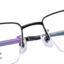 Load image into Gallery viewer, BCLEAR 2023 Men Eyeglasses Frame Ultra Light-weighted Flexible IP Electronic Plating Metal Material Rim Glasses