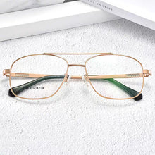 Load image into Gallery viewer, BCLEAR 2023 Vintage Big Frame Spectacle Glasses Man Double Bridge Retro Eyeglasses Optical Glasses Frame Male Eyewear