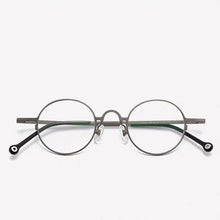 Load image into Gallery viewer, BCLEAR 2023  Retro Small Round Frame Pure Titanium Myopia Eyeglasses Male Desgin Ultra-light Man Eyewear