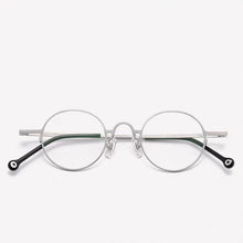 Load image into Gallery viewer, BCLEAR 2023  Retro Small Round Frame Pure Titanium Myopia Eyeglasses Male Desgin Ultra-light Man Eyewear