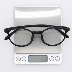 BCLEAR 2023  Unisex Ultra Light TR90 Retro Eyeglasses Frames Women Round Spectacle Prescription Frame Myopia