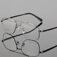 Load image into Gallery viewer, BCLEAR Alloy Full Rim  Eyeglasses Frame for Men and Women Optical Eyewear Frame Spectacles Black Gray Gold Silver