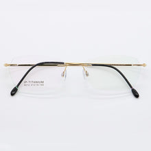 Load image into Gallery viewer, BCLEAR Beautiful Women Pure Titanium Rimless Ladies Frames Ultralight Frameless Optical Frame Eyewear  9012