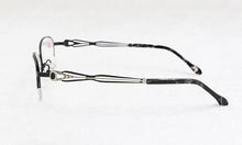 Load image into Gallery viewer, BCLEAR Beautiful women cat eye style metal alloy eyeglasses half frame female eyewear black pink purple red color 1012