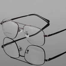 Load image into Gallery viewer, BCLEAR Desgin Men Classic Square Glasses Optics Frame  Double Bridge Prescription Glasses Frames Optical Eyewear 2256