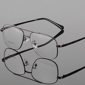 BCLEAR Desgin Men Classic Square Glasses Optics Frame  Double Bridge Prescription Glasses Frames Optical Eyewear 2256