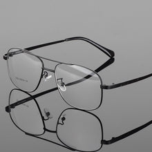 Load image into Gallery viewer, BCLEAR Desgin Men Classic Square Glasses Optics Frame  Double Bridge Prescription Glasses Frames Optical Eyewear 2256