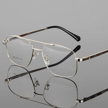 Load image into Gallery viewer, BCLEAR Desgin Men Classic Square Glasses Optics Frame  Double Bridge Prescription Glasses Frames Optical Eyewear 2256