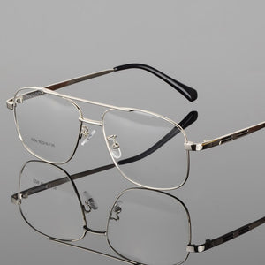 BCLEAR Desgin Men Classic Square Glasses Optics Frame  Double Bridge Prescription Glasses Frames Optical Eyewear 2256