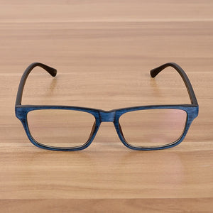 BCLEAR Eyewear Men and Women Unisex Wooden Pattern  Retro Optical Spectacle Eyeglasses Glasses Frame Vintage Eyewear