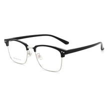 Load image into Gallery viewer, BCLEAR Men Alloy Glasses Frame Square Optics Frame  Prescription Glasses Frames Optical Eyewear Retro Classic