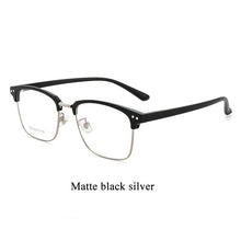 Load image into Gallery viewer, BCLEAR Men Alloy Glasses Frame Square Optics Frame  Prescription Glasses Frames Optical Eyewear Retro Classic