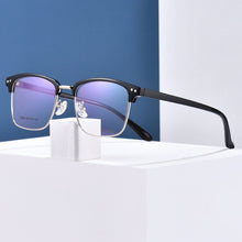 Load image into Gallery viewer, BCLEAR Men Alloy Glasses Frame Square Optics Frame  Prescription Glasses Frames Optical Eyewear Retro Classic