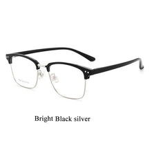 Load image into Gallery viewer, BCLEAR Men Alloy Glasses Frame Square Optics Frame  Prescription Glasses Frames Optical Eyewear Retro Classic
