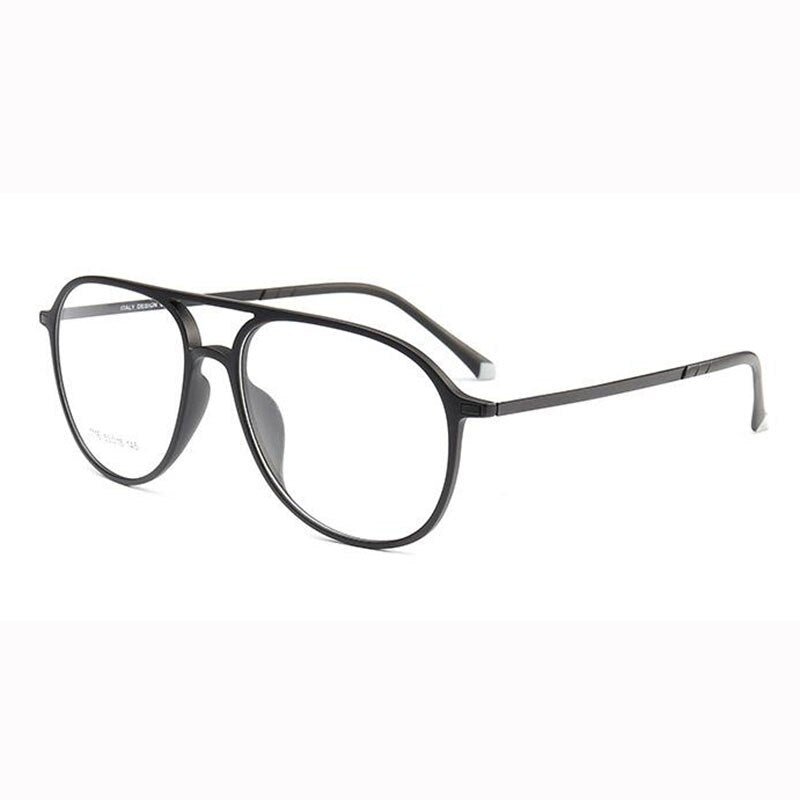 BCLEAR Plastic steel Double Bridge Eyeglasses Frames Colorful Men Women Prescription Optical Frame Retro Spectacles Hot