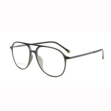 Carica l&#39;immagine nel visualizzatore di Gallery, BCLEAR Plastic steel Double Bridge Eyeglasses Frames Colorful Men Women Prescription Optical Frame Retro Spectacles Hot