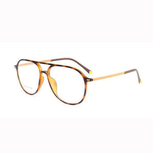 BCLEAR Plastic steel Double Bridge Eyeglasses Frames Colorful Men Women Prescription Optical Frame Retro Spectacles Hot