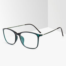 Carica l&#39;immagine nel visualizzatore di Gallery, BCLEAR  TR90 Glasses Frame Men or women Ultralight Unisex Square Plain Glass Eyeglasses Male Optical Frame Eyewear