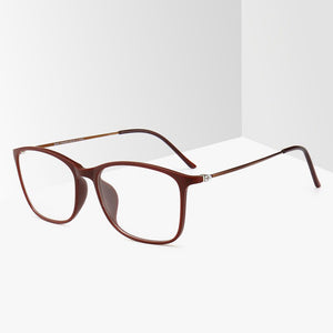 BCLEAR  TR90 Glasses Frame Men or women Ultralight Unisex Square Plain Glass Eyeglasses Male Optical Frame Eyewear
