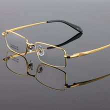 Load image into Gallery viewer, BCLEAR Full Rim Pure Titanium Eyeglasses Frame for Men Optical Glasses Frame Prescription Eyewear Spectacles 9867  Frame