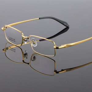 BCLEAR Full Rim Pure Titanium Eyeglasses Frame for Men Optical Glasses Frame Prescription Eyewear Spectacles 9867  Frame
