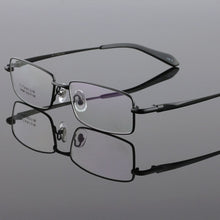 Load image into Gallery viewer, BCLEAR Full Rim Pure Titanium Eyeglasses Frame for Men Optical Glasses Frame Prescription Eyewear Spectacles 9867  Frame
