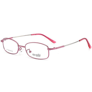 BCLEAR Memory Alloy Men Women Optical Eyeglasses Frames Retro Small Face Full Rim Unisex Spectacle Frame Light Weight Eyewear